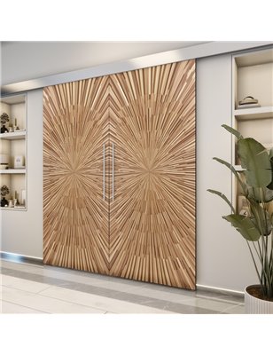 Holzschiebetür Eco-Line - Holzkunst  Model 4019-2