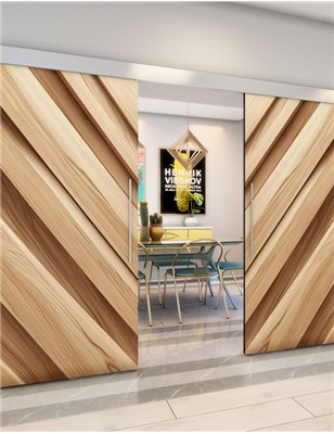 Holzschiebetür Eco-Line - Holzkunst  Model 4020