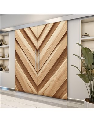 Holzschiebetür Eco-Line - Holzkunst  Model 4020-2