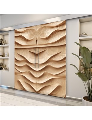 Holzschiebetür Eco-Line - Holzkunst  Model 4021-2