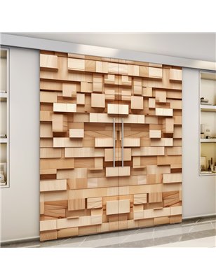 Holzschiebetür Eco-Line - Holzkunst  Model 4022-3