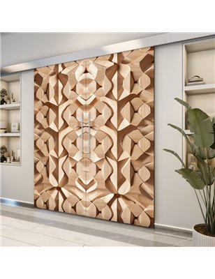 Holzschiebetür Eco-Line - Holzkunst  Model 4023-2