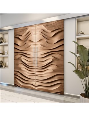 Holzschiebetür Eco-Line - Holzkunst  Model 4024-2