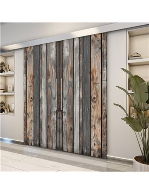 Holzschiebetür Eco-Line - Holzkunst  Model 4044-2