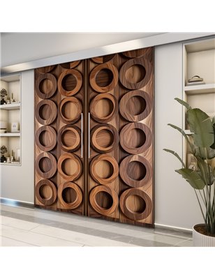 Holzschiebetür Eco-Line - Holzkunst  Model 4046-2