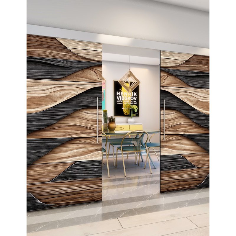 Holzschiebetür Eco-Line - Holzkunst Model 4089 Holzschiebetür Eco-Line - Holzkunst Model 4089
