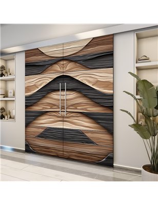 Holzschiebetür Eco-Line - Holzkunst  Model 4089-2