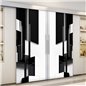 Holzschiebetür Eco-Line - Geometrie Model 4028 Holzschiebetür Eco-Line - Geometrie Model 4028