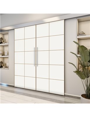 Holzschiebetür Eco-Line - Design-Linien  Model 4030-2