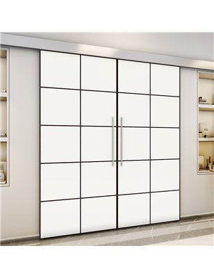 Holzschiebetür Eco-Line - Design-Linien  Model 4032-3