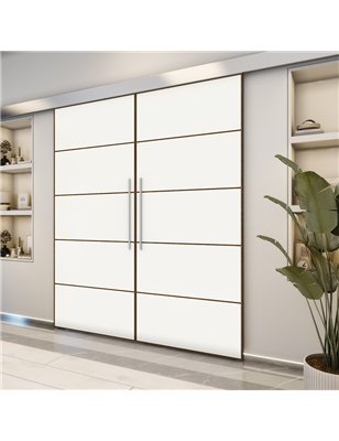 Holzschiebetür Eco-Line - Design-Linien  Model 4039-2