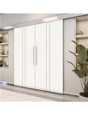 Holzschiebetür Eco-Line - Design-Linien  Model 4046-2