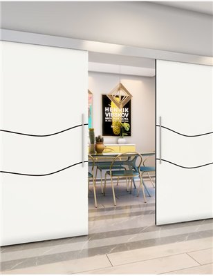 Holzschiebetür Eco-Line - Design-Linien  Model 4060