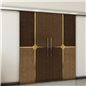 Holzschiebetür Slim-Line - Holz-Mix Model 4017 Holzschiebetür Slim-Line - Holz-Mix Model 4017