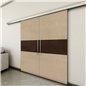 Holzschiebetür Slim-Line - Holz-Mix Model 4032 Holzschiebetür Slim-Line - Holz-Mix Model 4032
