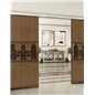 Holzschiebetür Slim-Line - Holz-Mix Model 4063 Holzschiebetür Slim-Line - Holz-Mix Model 4063