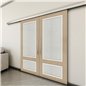 Holzschiebetür Slim-Line - Eiche und Weiss Model 4006 Holzschiebetür Slim-Line - Eiche und Weiss Model 4006