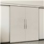 Holzschiebetür Slim-Line - Eiche und Weiss Model 4047 Holzschiebetür Slim-Line - Eiche und Weiss Model 4047