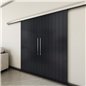 Holzschiebetür Slim-Line - Schwarz Model 4039 Holzschiebetür Slim-Line - Schwarz Model 4039