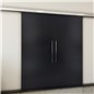Holzschiebetür Slim-Line - Schwarz Model 4058 Holzschiebetür Slim-Line - Schwarz Model 4058