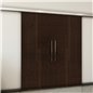 Holzschiebetür Slim-Line - Wenge Model 4040 Holzschiebetür Slim-Line - Wenge Model 4040