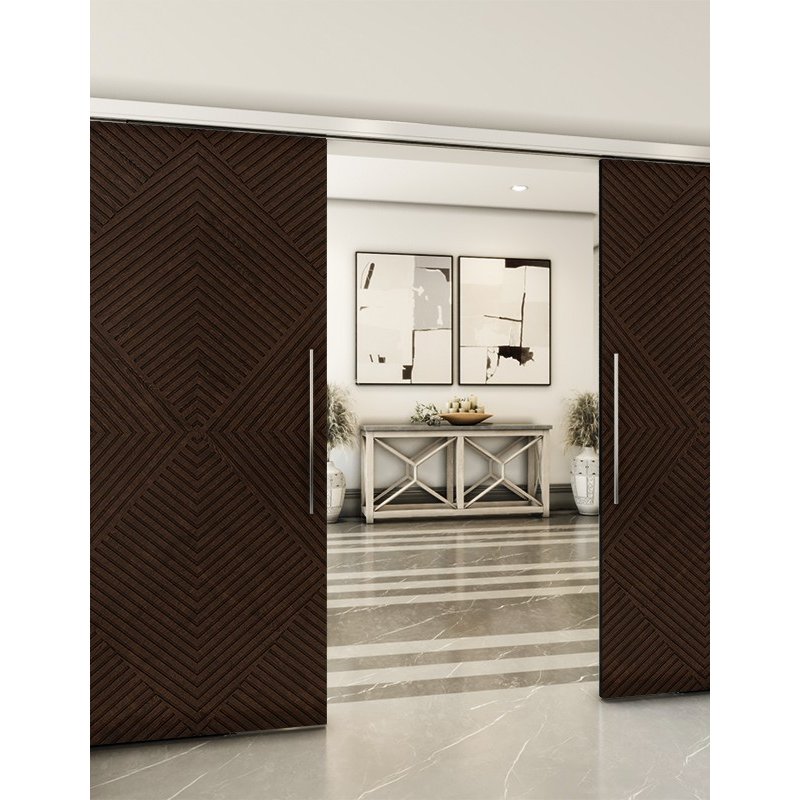 Holzschiebetür Slim-Line - Wenge Model 4054 Holzschiebetür Slim-Line - Wenge Model 4054