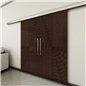 Holzschiebetür Slim-Line - Wenge Model 4076 Holzschiebetür Slim-Line - Wenge Model 4076