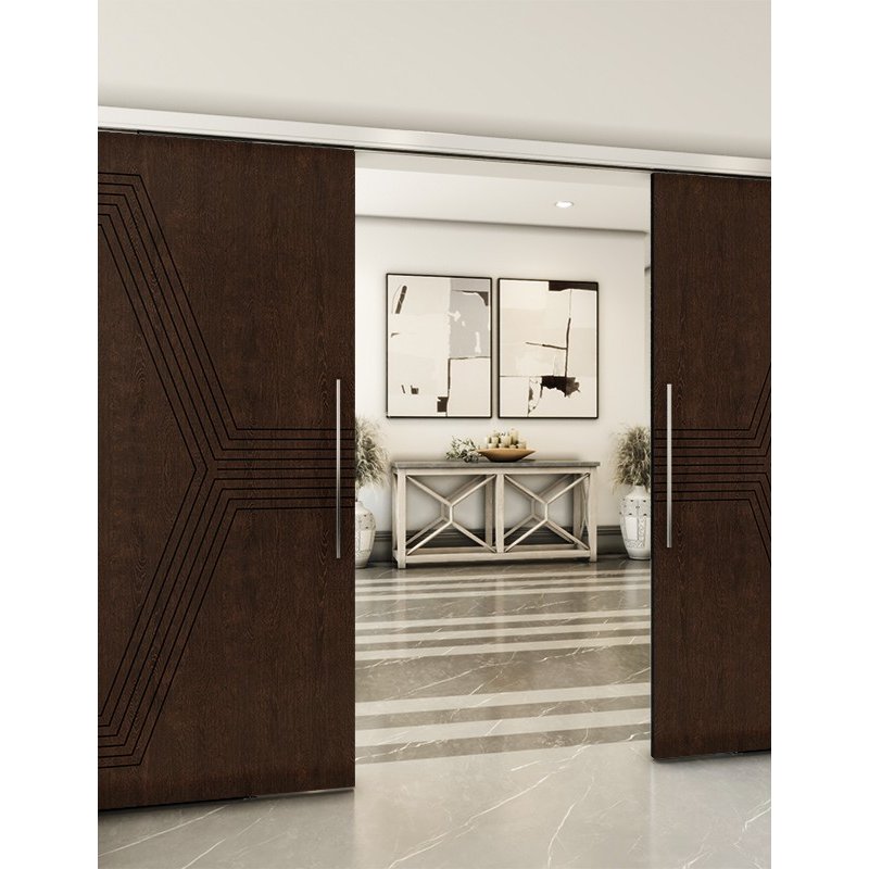 Holzschiebetür Slim-Line - Wenge Model 4079 Holzschiebetür Slim-Line - Wenge Model 4079