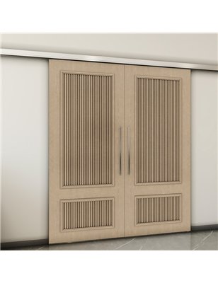 Holzschiebetür Slim-Line - Eiche  Model 4006-2