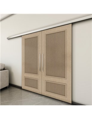 Holzschiebetür Slim-Line - Eiche  Model 4006-3