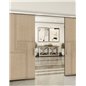 Holzschiebetür Slim-Line - Eiche Model 4071 Holzschiebetür Slim-Line - Eiche Model 4071