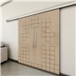 Holzschiebetür Slim-Line - Eiche Model 4081 Holzschiebetür Slim-Line - Eiche Model 4081
