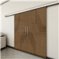 Holzschiebetür Slim-Line - Nussbaum Model 4060 Holzschiebetür Slim-Line - Nussbaum Model 4060