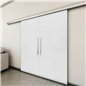 Holzschiebetür Slim-Line - Weiss 3D Model 4019 Holzschiebetür Slim-Line - Weiss 3D Model 4019