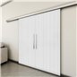 Holzschiebetür Slim-Line - Weiss 3D Model 4041 Holzschiebetür Slim-Line - Weiss 3D Model 4041