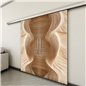 Holzschiebetür Slim-Line - Holzkunst Model 4003 Holzschiebetür Slim-Line - Holzkunst Model 4003
