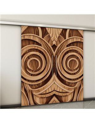 Holzschiebetür Slim-Line - Holzkunst  Model 4004-2