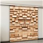 Holzschiebetür Slim-Line - Holzkunst Model 4022 Holzschiebetür Slim-Line - Holzkunst Model 4022