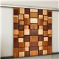 Holzschiebetür Slim-Line - Holzkunst Model 4061 Holzschiebetür Slim-Line - Holzkunst Model 4061