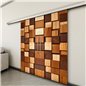 Holzschiebetür Slim-Line - Holzkunst Model 4061 Holzschiebetür Slim-Line - Holzkunst Model 4061