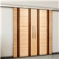 Holzschiebetür Slim-Line - Holzkunst Model 4066 Holzschiebetür Slim-Line - Holzkunst Model 4066