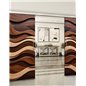 Holzschiebetür Slim-Line - Holzkunst Model 4072 Holzschiebetür Slim-Line - Holzkunst Model 4072