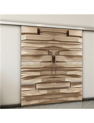 Holzschiebetür Slim-Line - Holzkunst  Model 4086-2