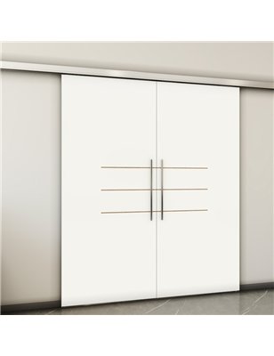 Holzschiebetür Slim-Line - Design-Linien  Model 4010-2