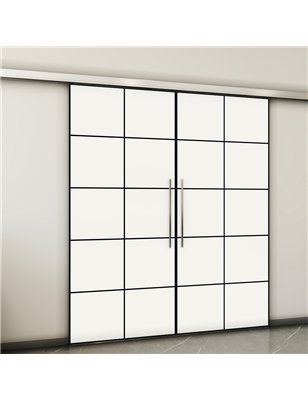 Holzschiebetür Slim-Line - Design-Linien  Model 4029-2