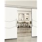 Holzschiebetür Slim-Line - Design-Linien Model 4058 Holzschiebetür Slim-Line - Design-Linien Model 4058