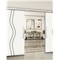 Holzschiebetür Slim-Line - Design-Linien Model 4065 Holzschiebetür Slim-Line - Design-Linien Model 4065
