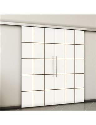 Holzschiebetür Slim-Line - Design-Linien  Model 4079-2