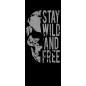 Ganzglastür Wild and Free Gelasert Auf Klarglas Ganzglastür Wild and Free Gelasert Auf Klarglas