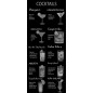 Glasschiebetür PIPE-LINE Cocktails Gelasert Auf Klarglas Glasschiebetür PIPE-LINE Cocktails Gelasert Auf Klarglas